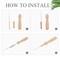 148 Pcs Needle Felting Kit 8 x 10 Inch Felting Pad Mat with Needles Finger Guards Wooden Handle Scissor Bag for Beginner Professional DIY